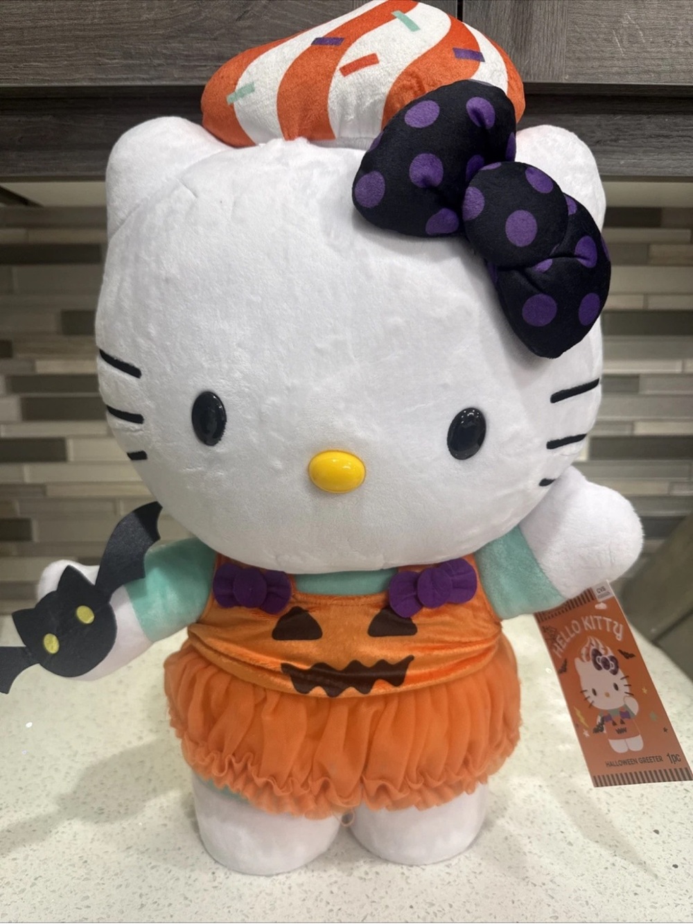 2026 New Hello Kitty Halloween Plush Greeter With Tag